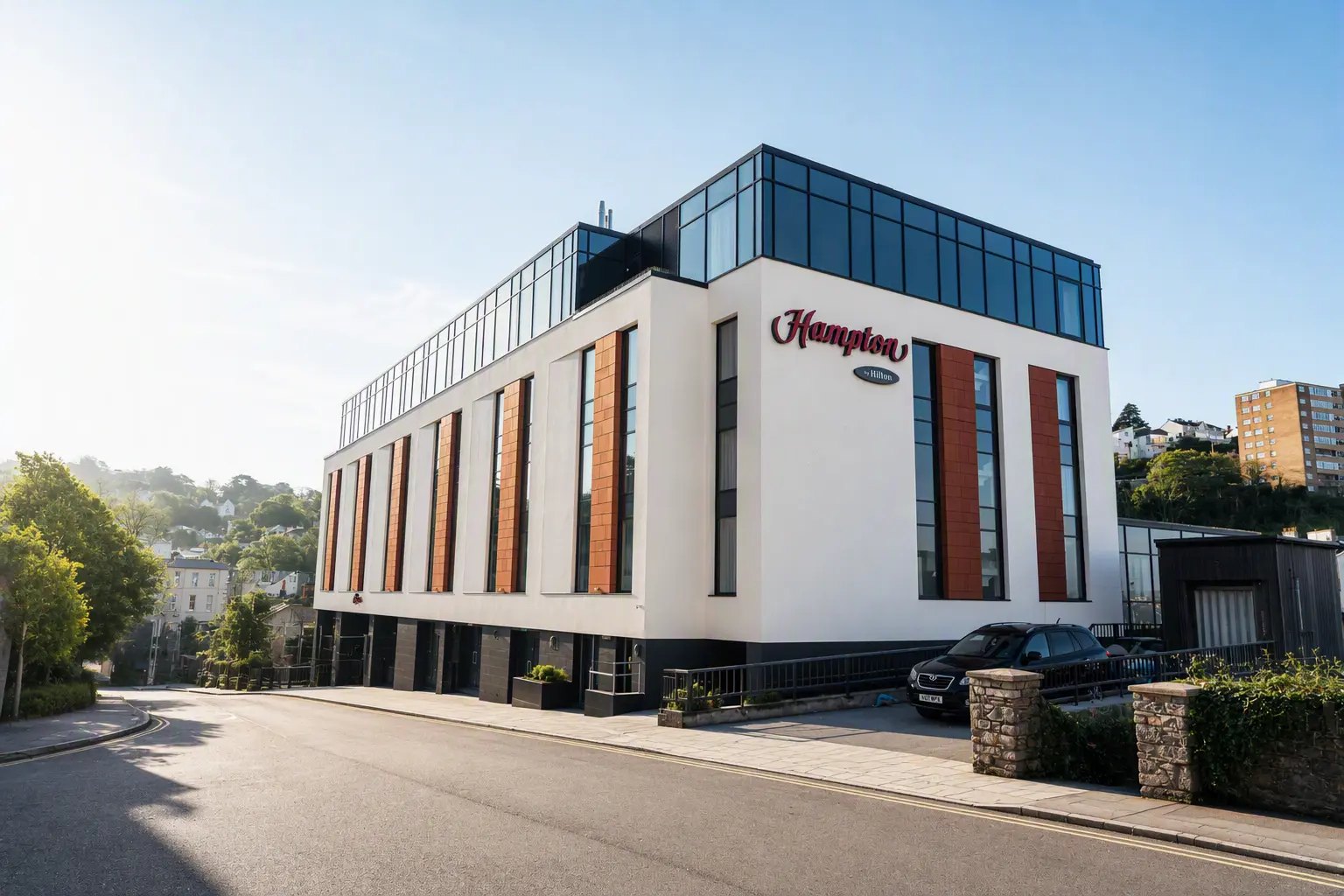Hampton by Hilton Torquay, Branded hotel and mixed-use